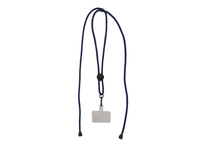 Cordon téléphonique à personnaliser réglable Bleu foncé